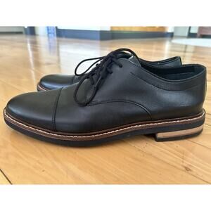 NEW Bostonian Black  Dezmin Plain Toe Dress Shoes Size 8 M NWOT